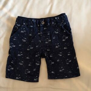 Navy Blue Kids Shorts